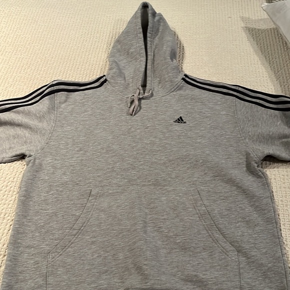 Men’s Gray Adidas heavy Hoodie - Picture 5 of 5